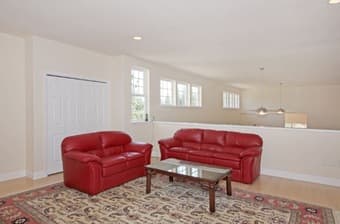 Macy's Leather Sofa Set 1