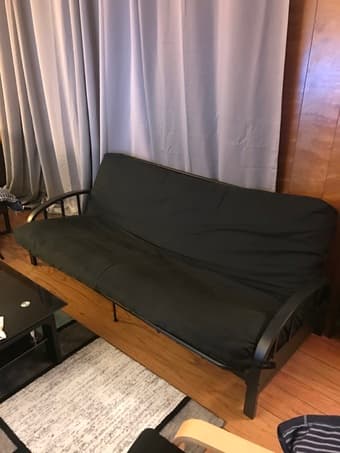 Comfortable Futon Sofa (Mattress + Frame) 2