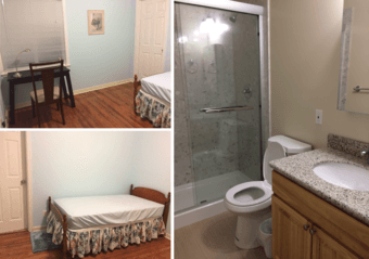 Furnished room with private bath in Redwood City 1