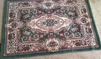 Persian Rug with underlay 1