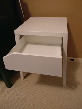 Ikea SELJE Nightstand white 2
