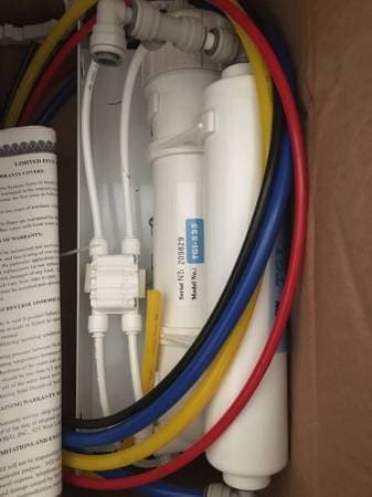 Water filter system - TGI-525 Gold Seal 5 Stage Reverse Osmosis System 1