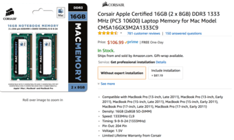 MacBook Pro 13 Early 2011 w/ upgraded 16G RAM and SSD 1