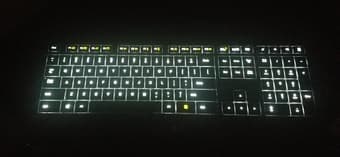 Logitech Illuminated K800 Wireless Keyboard 3