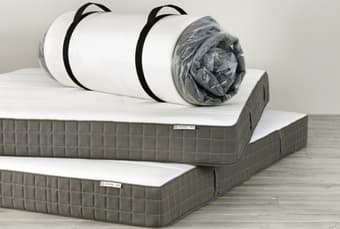 Queen size Ikea MORGEDAL Firm Mattress with metal frame 1