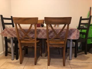 Moving Sale - Dining Table and Chairs 2