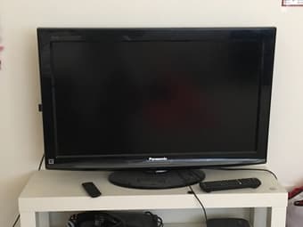 Moving sale--Queen size Ikea Mattress & Ikea Table & 32'' TV w stand 1