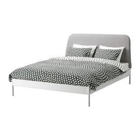 Queen Bed Frame (IKEA) with slats 1