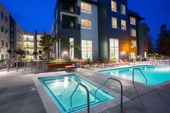 2 Bed, 2 Bath Modern, Classy Apartment with Pool, Spa, Gym (North SJ) 1