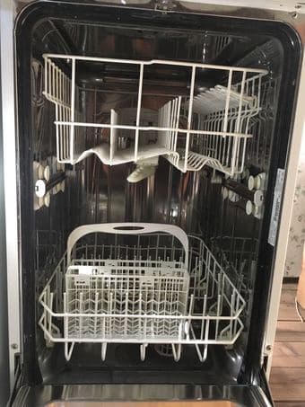 Portable Sears Dish Washer. Quiet, easy to roll, excellent condition. 1