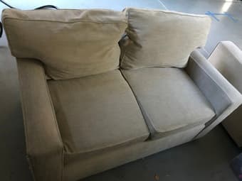 Pottery Barn Love Seat 2