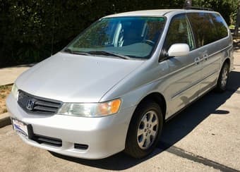 2004 Honda Odyssey Van EX-L Silver 1