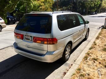 2004 Honda Odyssey Van EX-L Silver 2