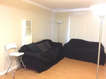 Free sofas and bed by Monday 10/30 1