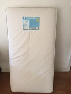 Playpan and crib mattress for sale 2