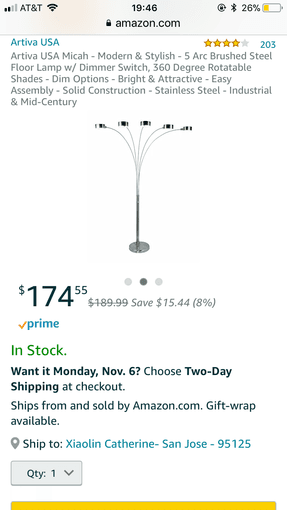 Big super bright lamp $40 3