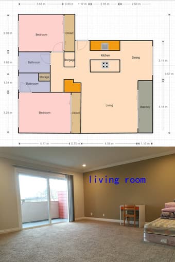 Private Room in a 2B/2B Apt of San Antonio $40/day From Nov.6 to 22 1