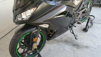 Customized Kawasaki Ninja 300 ABS, Black (1100 miles) 2