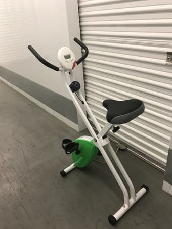 Folding stationary exercise bikes for sale (2 bikes, $40 each) 1