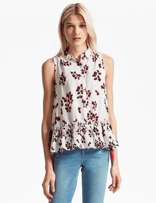 (New with tags) French Connection sleeveless shirt blouse 1