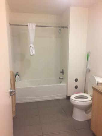 1 room with bathroom in 2B2B On-campus Apartment for rent 12/11-01/10 1