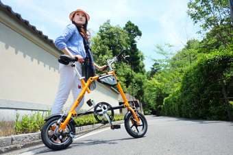 nanoo folding folding bike LIKE NEW 2
