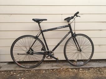 fully refurbished single-speed road bike 2