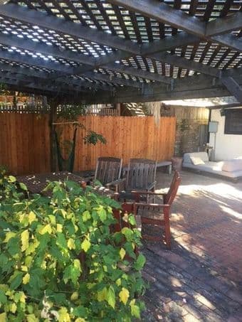 Cozy single house in Palo Alto, with a beautiful Garden, get location 1
