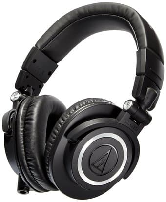 Audio-Technica ATH-M50x over-ear eadphones w/ Bluetooth 1