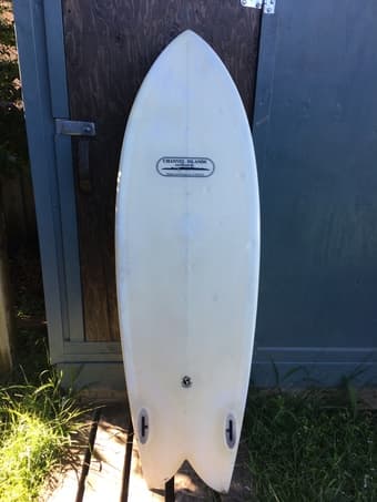 Surfboard for Sale, Classic Twin Fin Fish 1