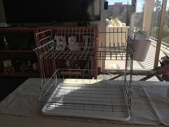 Two-tier dish rack 2