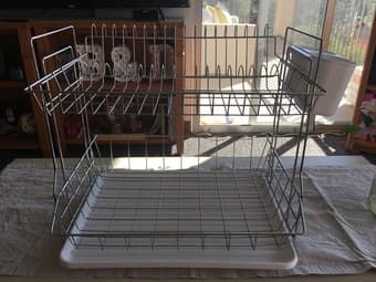 Two-tier dish rack 3
