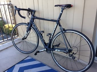 Canondale Super6 Roadbike + equipment for sale 1