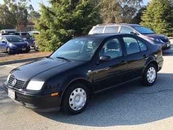 2003 black Volkswagen Jetta 2.0 1