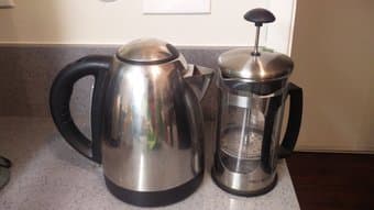 Water boiler and coffee press 1