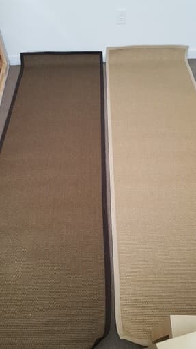 2 x Area rugs/corridor runners, 2.5 x 9 ft, $25 x 2 1