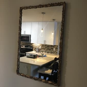 Anthropologie antique Beatriz mirror 1