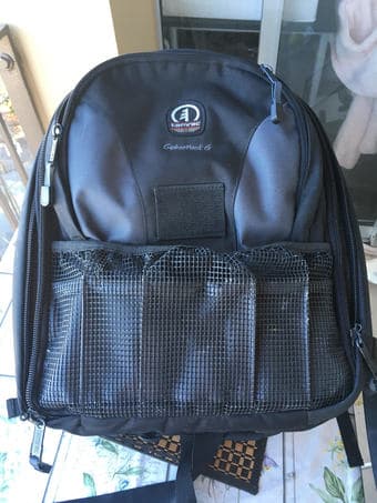 DSLR Camera/Laptop bag-$120 and Manfrotto 410 Geared Head-$175 1