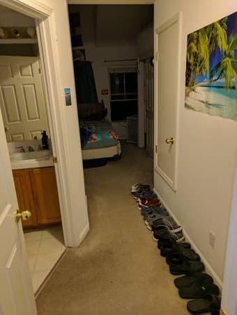 Master Bedroom with Private Bathroom: Late January - Mountain View 3