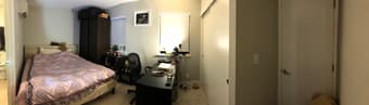 Master bedroom w bath in 3b2.5b available from 12/27 in Mountain view 1