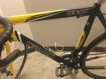 Men’s GMC Denali Road Series Bike Aluminum Frame Yellow And Black 2