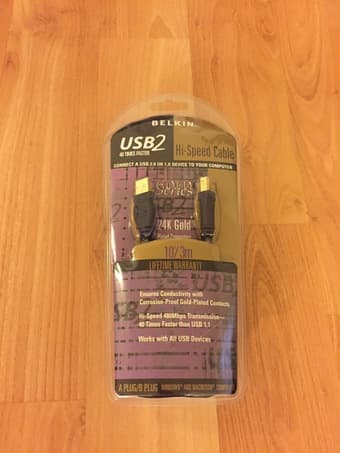 NEW BELKIN USB2 high speed cable 1