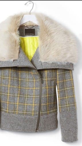 PLAID MOTO Jacket (Banana Republic) 1