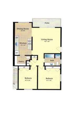 SUNNYVALE | female - 1BR in 2BR/1BA available FEB 1 1