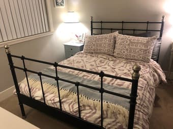 Ikea Svelvik Full / Double Metal Bed Frame 1