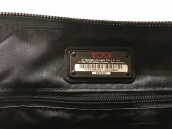 Tumi Alpha 2 Organizer Brief 2