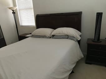 Queen Bed With Mattress 1