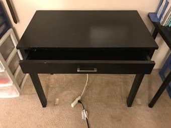 Moving Sale (shoe rank, TV unit, desk, frame and wire baskets) 3