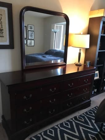 Dresser with mirror 1