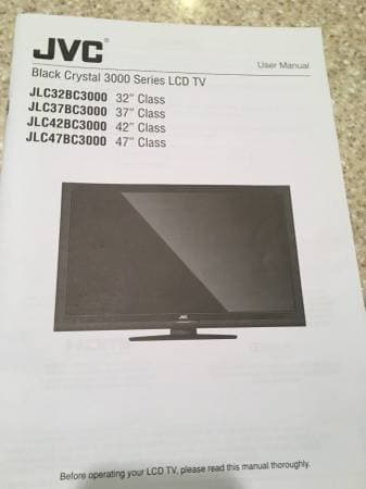 JVC 42" LCD TV 2